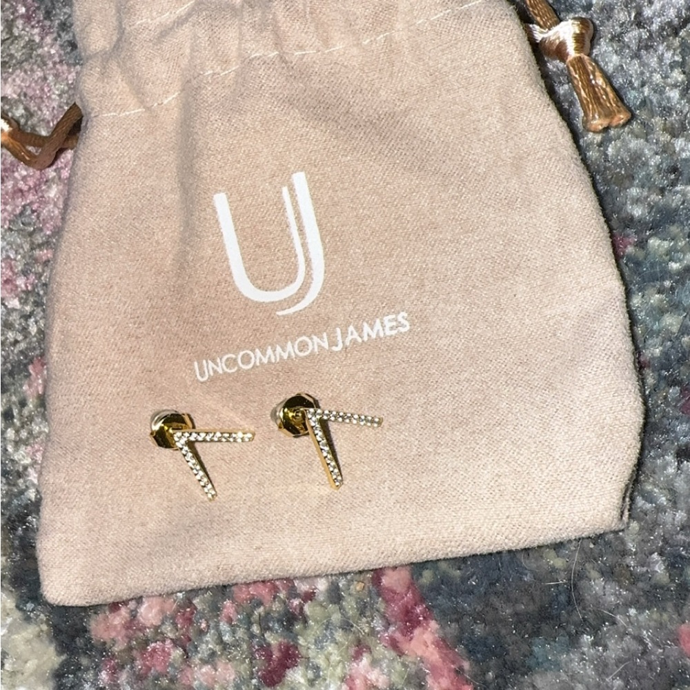 Uncommon James Gold and Silver Stud Earrings